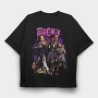 Asap Rocky Neon 1, Tricou Oversize Barbati (Unisex)