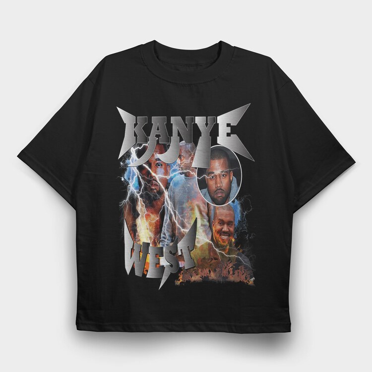 Electric Fire Mesh 1, Tricou Oversize Barbati (Unisex)