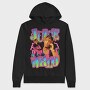Juice Wrld Neon 1, Hanorac Oversize Barbati (Unisex)