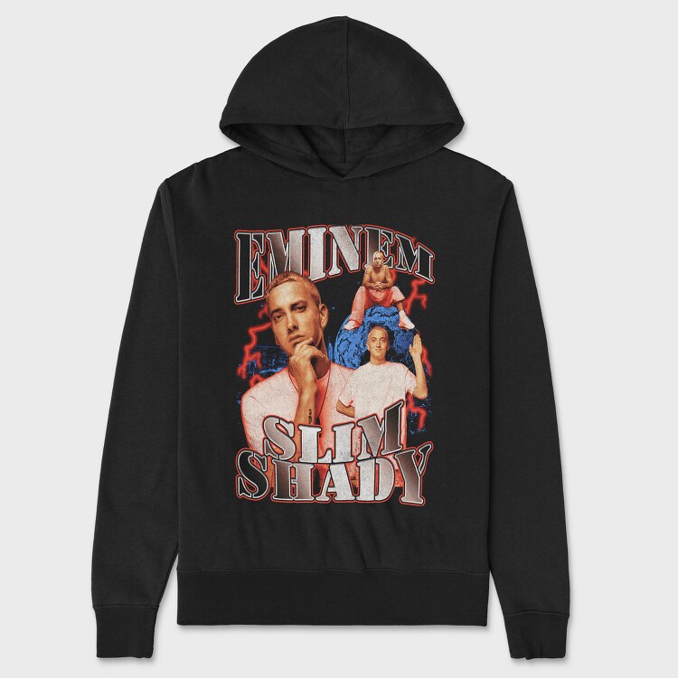 Eminem Slim Shady 1, Hanorac Oversize Barbati (Unisex)
