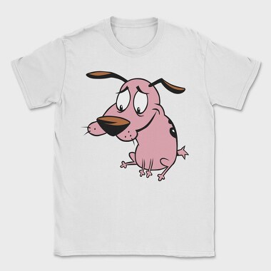 Cartoon Retro Courage the Cowardly Dog 4, Tricou Barbati (Unisex)