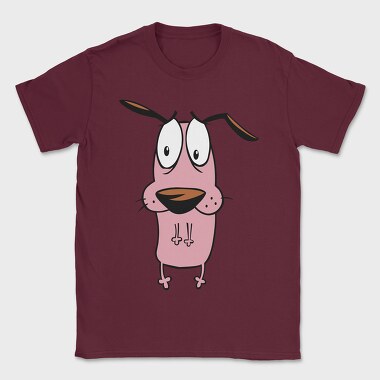 Cartoon Retro Courage the Cowardly Dog 6, Tricou Barbati (Unisex)