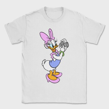Cartoon Retro Daisy Duck 2, Tricou Barbati (Unisex)