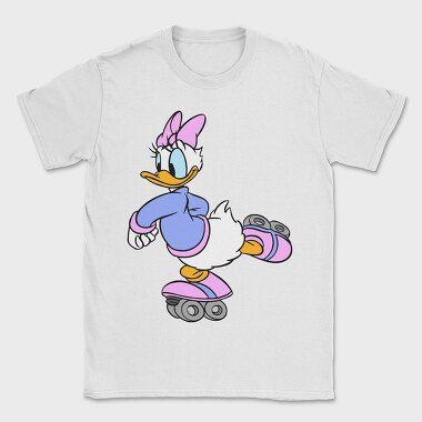 Cartoon Retro Daisy Duck 3, Tricou Barbati (Unisex)