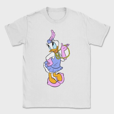 Cartoon Retro Daisy Duck 4, Tricou Barbati (Unisex)