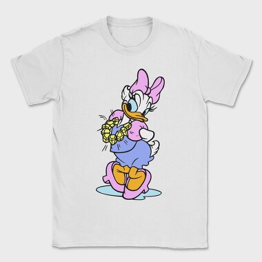 Cartoon Retro Daisy Duck 5, Tricou Barbati (Unisex)