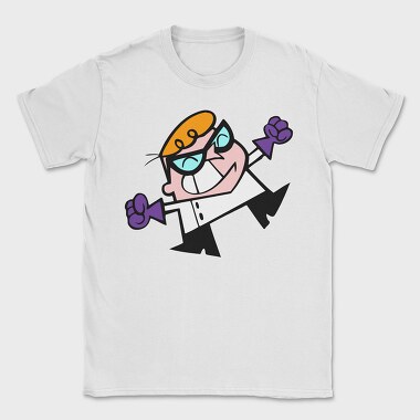 Cartoon Retro Dexter Laboratory 1, Tricou Barbati (Unisex)