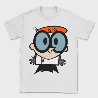 Cartoon Retro Dexter Laboratory 3, Tricou Barbati (Unisex)