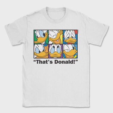Cartoon Retro Donald Duck 1, Tricou Barbati (Unisex)
