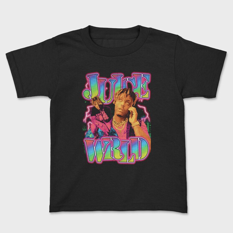 Juice Wrld Neon 1, Tricou Copii