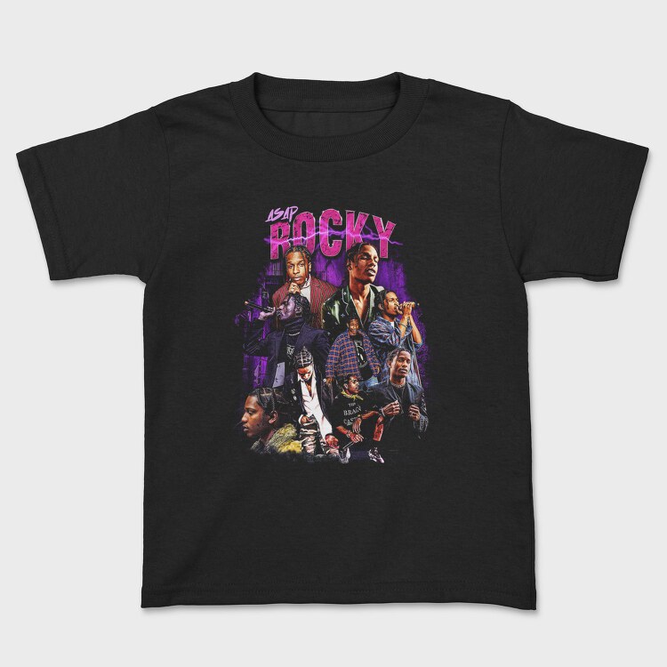 Asap Rocky Neon 1, Tricou Copii