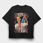 Eminem Slim Shady, Tricou Oversize Barbati (Unisex)