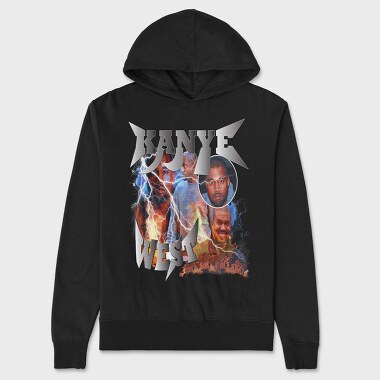 Electric Fire Mesh, Hanorac Oversize Barbati (Unisex)