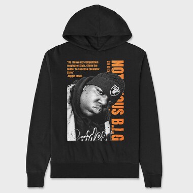 Biggie Small Success Climb, Hanorac Oversize Barbati (Unisex)