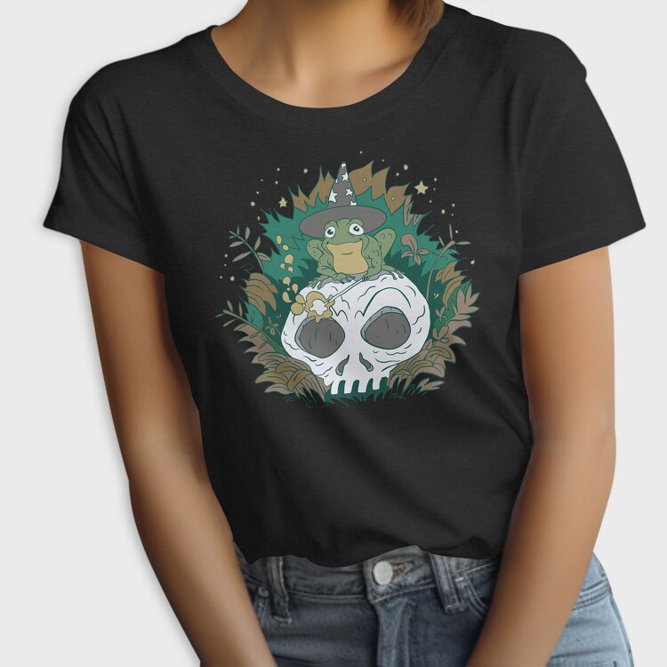 Wizard Frog Skull, Tricou Femei