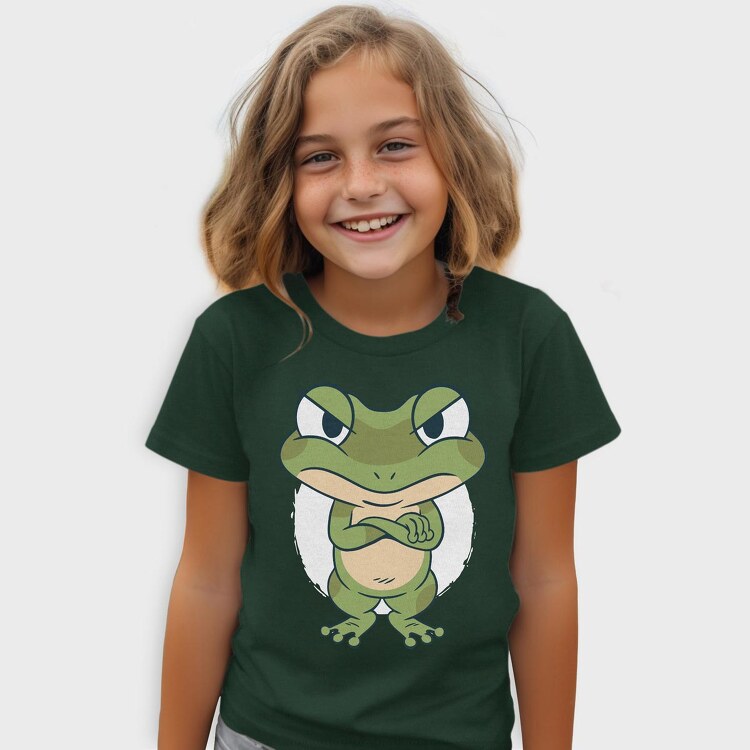 Frog Cartoon, Tricou Copii