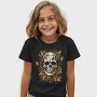 Skull Gold Leaves, Tricou Copii