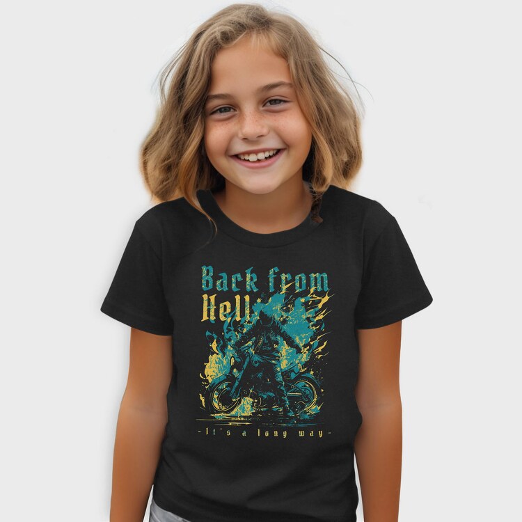 Back From Hell Motorbike, Tricou Copii
