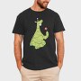 Christmas Tree Llama, Tricou Barbati (Unisex)