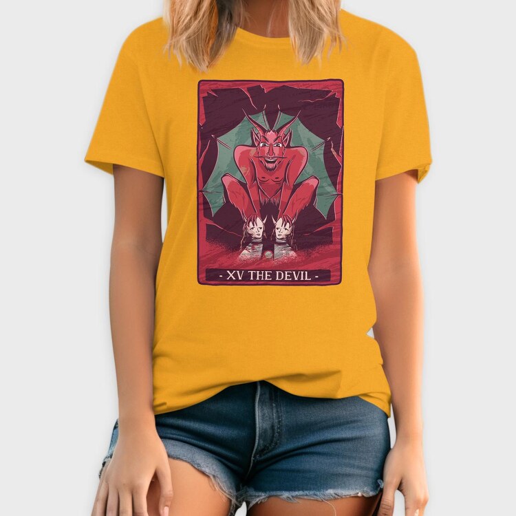 The Devil, Tricou Barbati (Unisex)