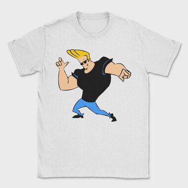 Cartoon Retro Johny Bravo 6, Tricou Barbati (Unisex)