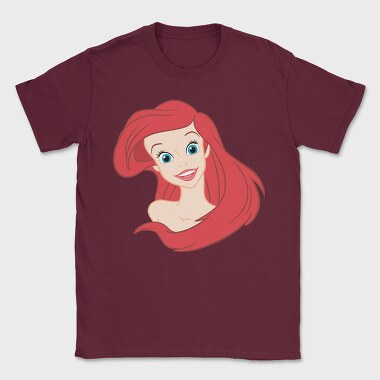 Cartoon Retro La Sirenta 1, Tricou Barbati (Unisex)
