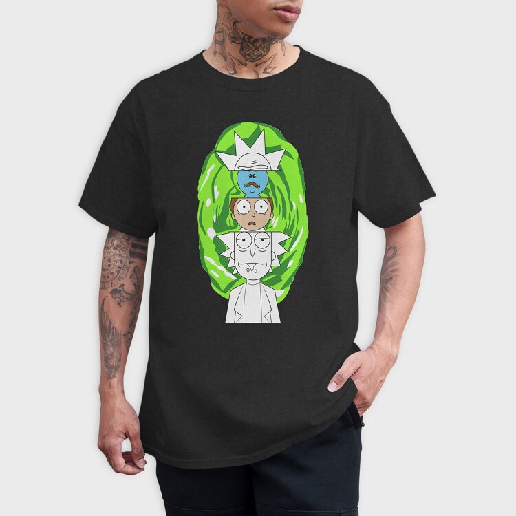 Rick and Morty 42, Tricou Barbati (Unisex)