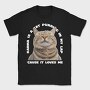 Cat Purring Happy Quote, Tricou Barbati (Unisex)