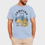 Camping Dream Bear Guitar, Tricou Barbati (Unisex)