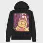Cat Selfie Meme, Hanorac Oversize Barbati (Unisex)