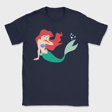 Cartoon Retro La Sirenta 2, Tricou Barbati (Unisex)