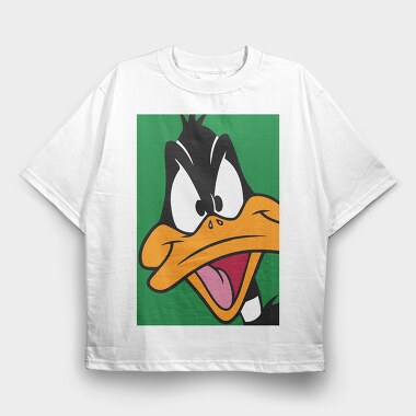 Cartoon Retro Pato Lucas 1, Tricou Oversize Barbati (Unisex)