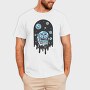 Space Cat Planets, Tricou Barbati (Unisex)