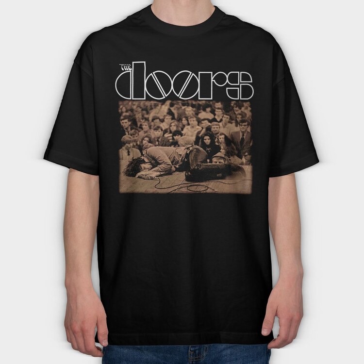 The Doors, Tricou Oversize Barbati (Unisex)