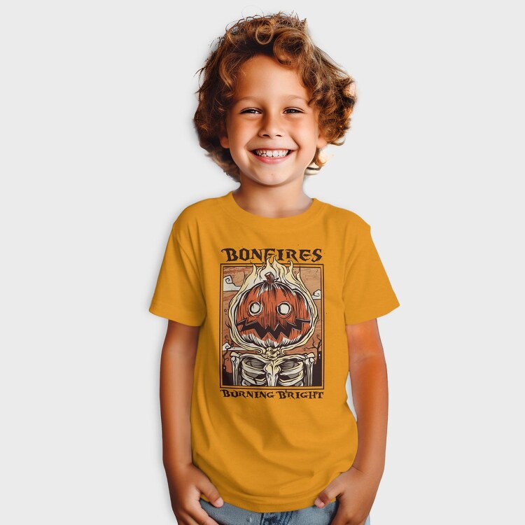 Bonfires Pumpking, Tricou Copii