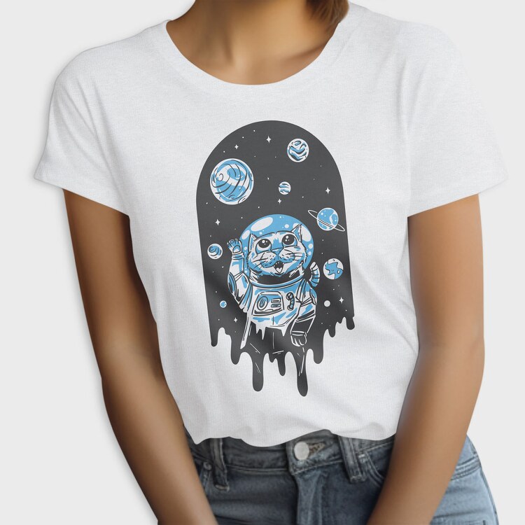 Space Cat Planets, Tricou Femei