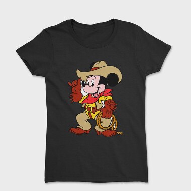 Cartoon Retro Mickey Mouse 4, Tricou Femei