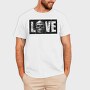 Love Skull, Tricou Barbati (Unisex)