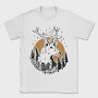 Deer Wild In Nature Christmas, Tricou Barbati (Unisex)