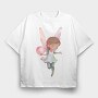 Fairy Ballet Dreams, Tricou Oversize Barbati (Unisex)