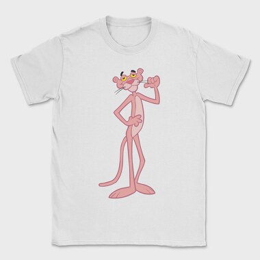 Cartoon Retro Pink Panter 1, Tricou Barbati (Unisex)
