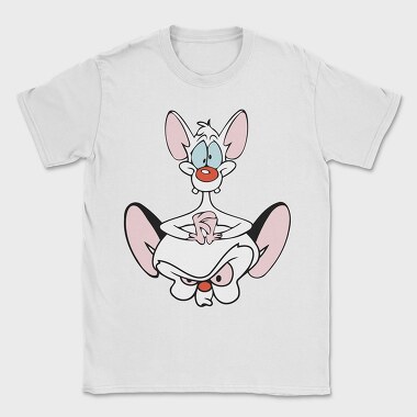 Cartoon Retro Pinky and Cerebro 1, Tricou Barbati (Unisex)