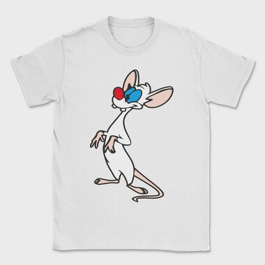 Cartoon Retro Pinky and Cerebro 5, Tricou Barbati (Unisex)