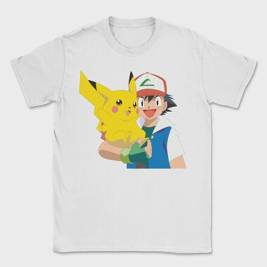 Cartoon Retro Pokemon 3, Tricou Barbati (Unisex)
