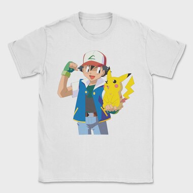Cartoon Retro Pokemon 4, Tricou Barbati (Unisex)