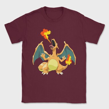 Cartoon Retro Pokemon 6, Tricou Barbati (Unisex)