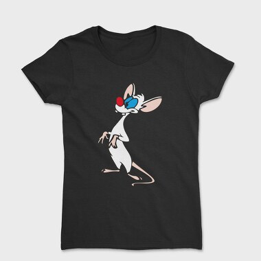 Cartoon Retro Pinky and Cerebro 5, Tricou Femei