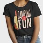 Camping Is Fun, Tricou Femei
