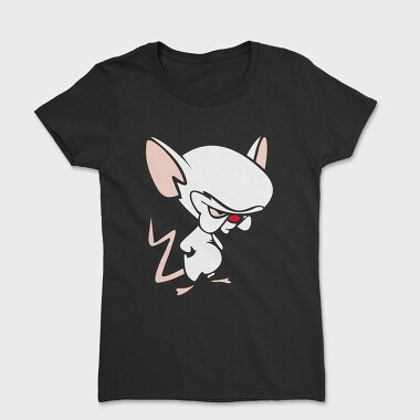 Cartoon Retro Pinky and Cerebro 6, Tricou Femei