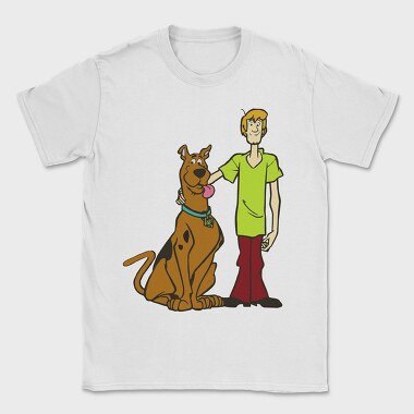 Cartoon Retro Scooby Doo 3, Tricou Barbati (Unisex)